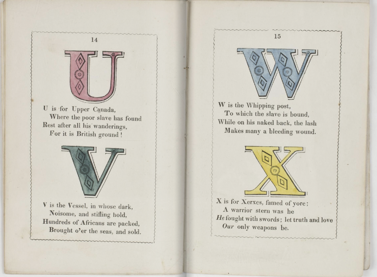 The AntiSlavery Alphabet COVE