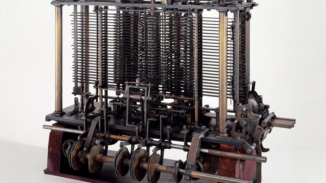 A picture of the Analytical Engine