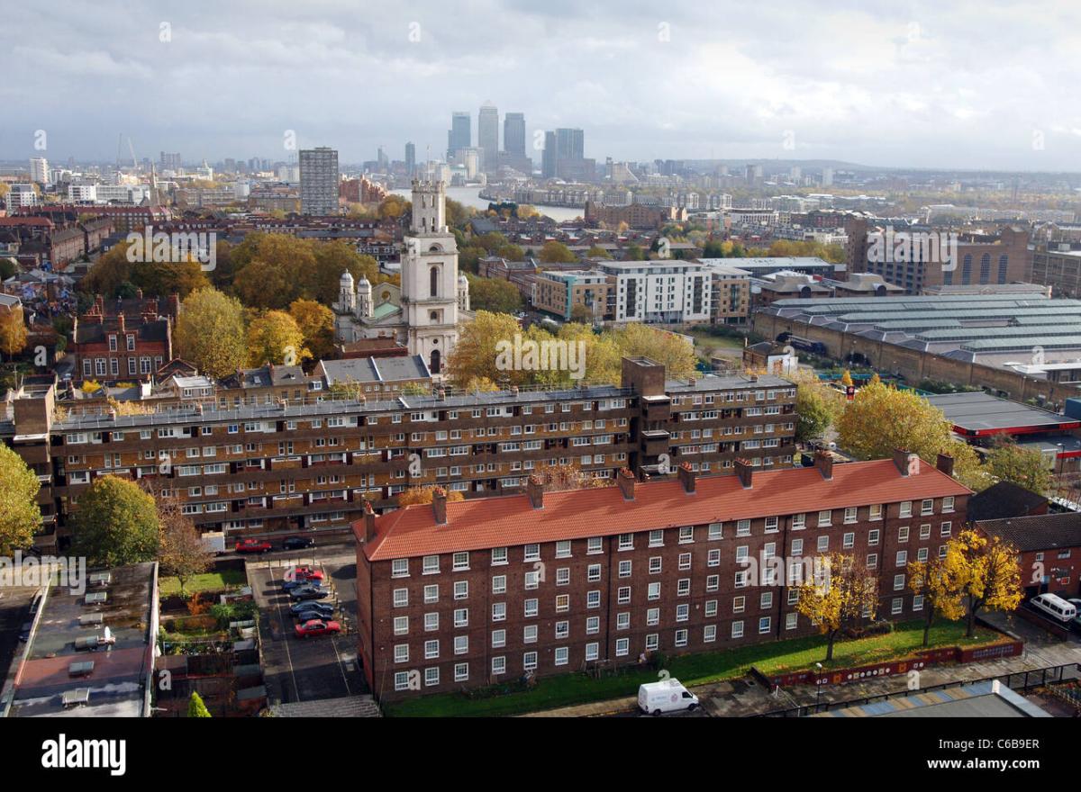 St. George's Estate ariel view