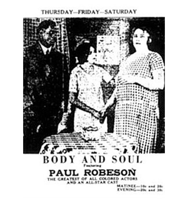 film poster for Body and Soul