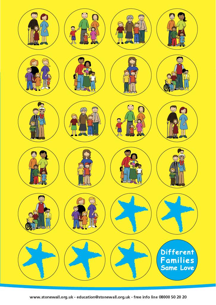 Different Families, Same Love Poster 1