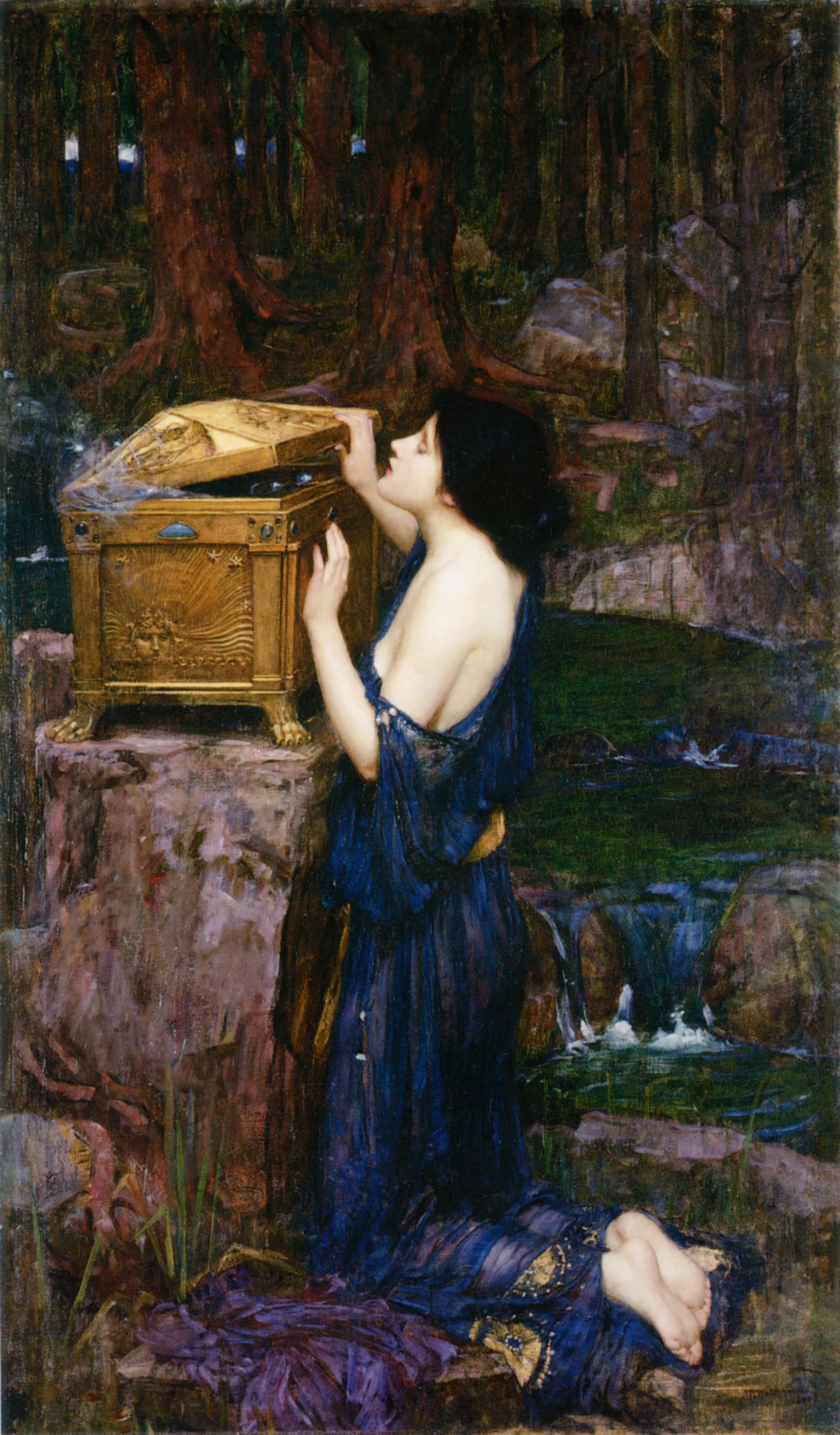 John William Waterhouse's 1896 Pandora