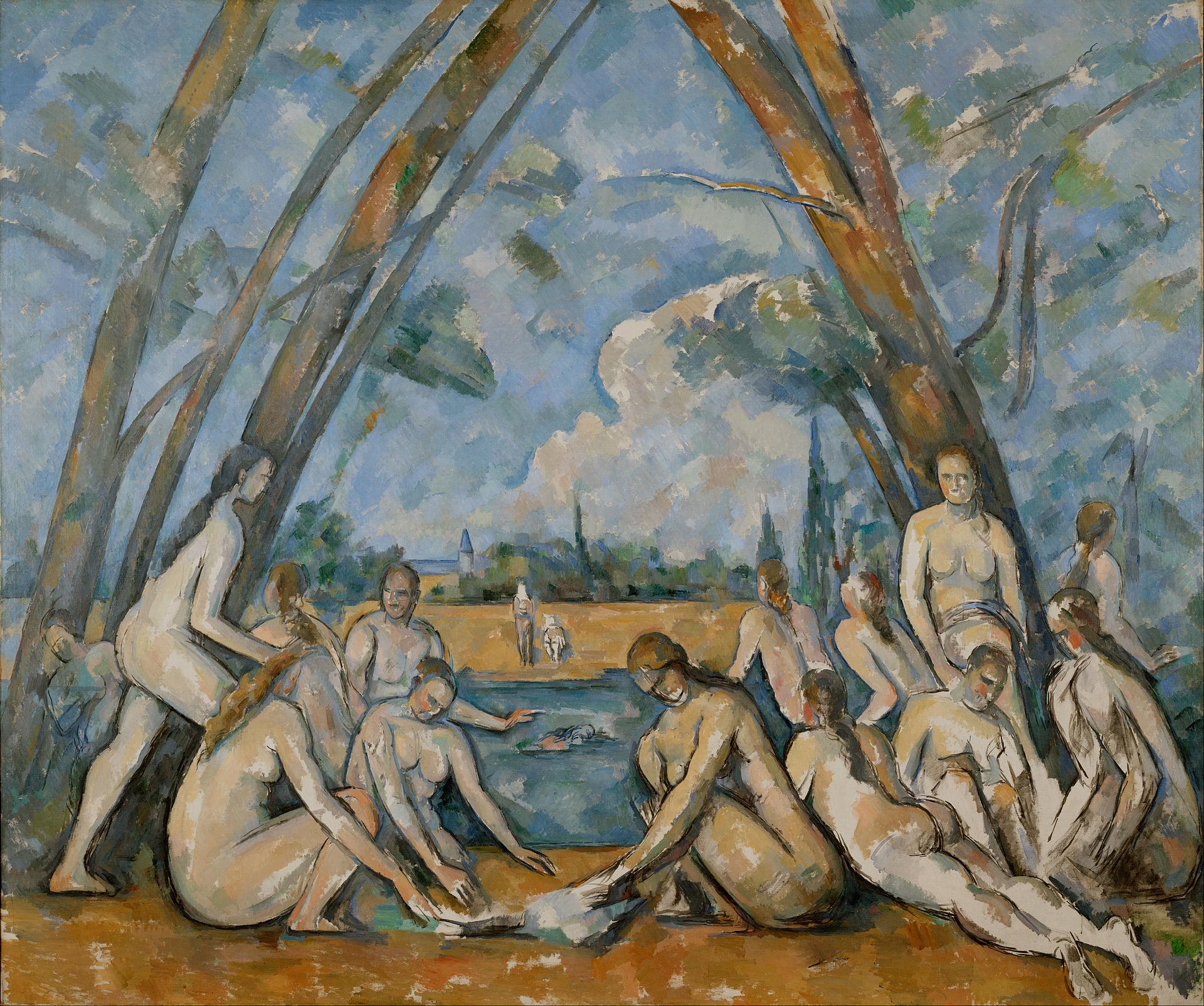 Paul Cézanne’s 1906 Les Grandes Baigneuses