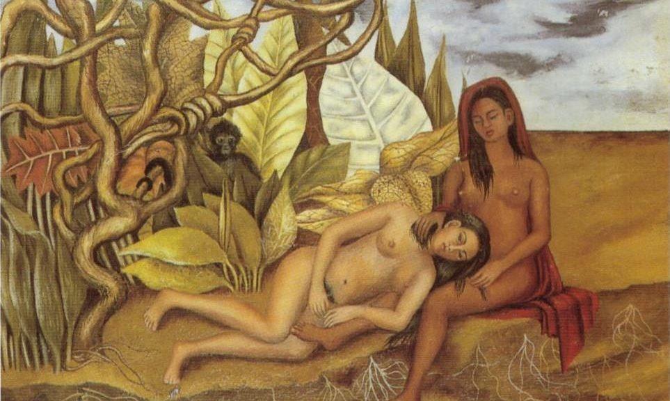 Frida Kahlo's 1939 Two Nudes in the Forest