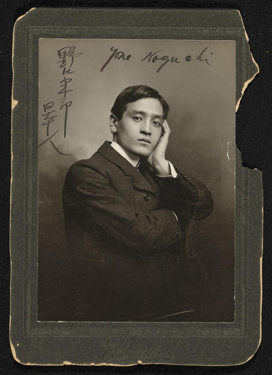 photograph portrait of Yone Noguchi