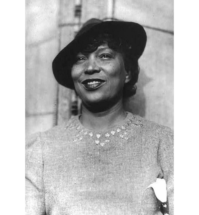 a photograph portrait of Zora Neale Hurston