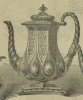 An advertisement for a Victorian teapot